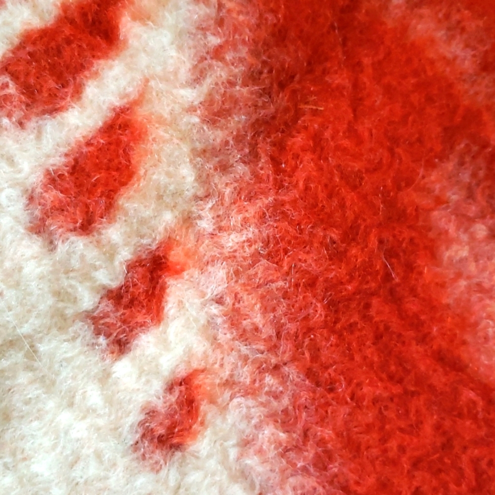 Vintage 100% camel wool blanket - Picture 4 of 7